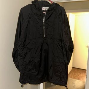 VINTAGE FOOT LOCKER HOODED RAIN PULLOVER